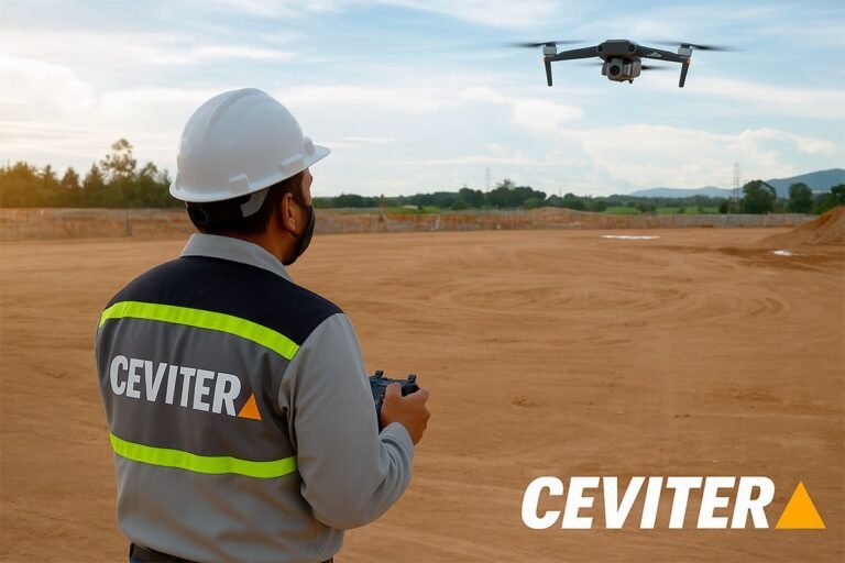 Uso de drones en topografía vial: precisión y eficiencia desde el aire