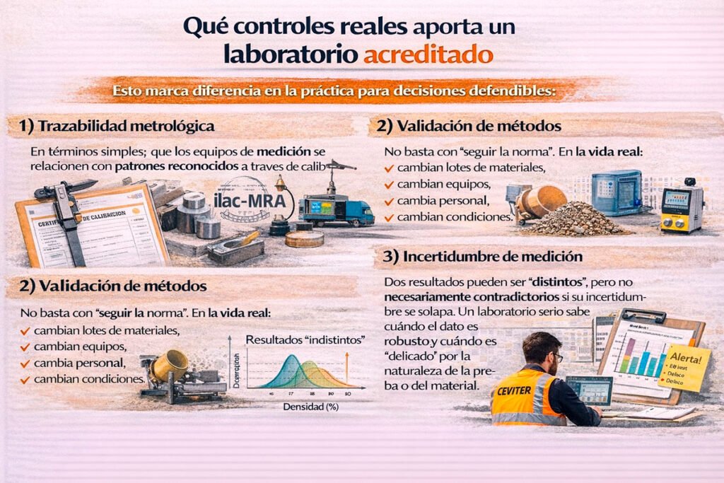 Laboratorio acreditado infografia