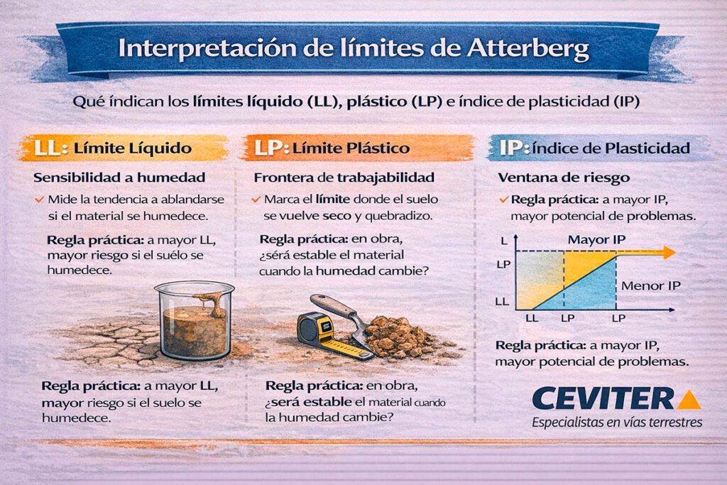 Limites de Atterberg Infografia