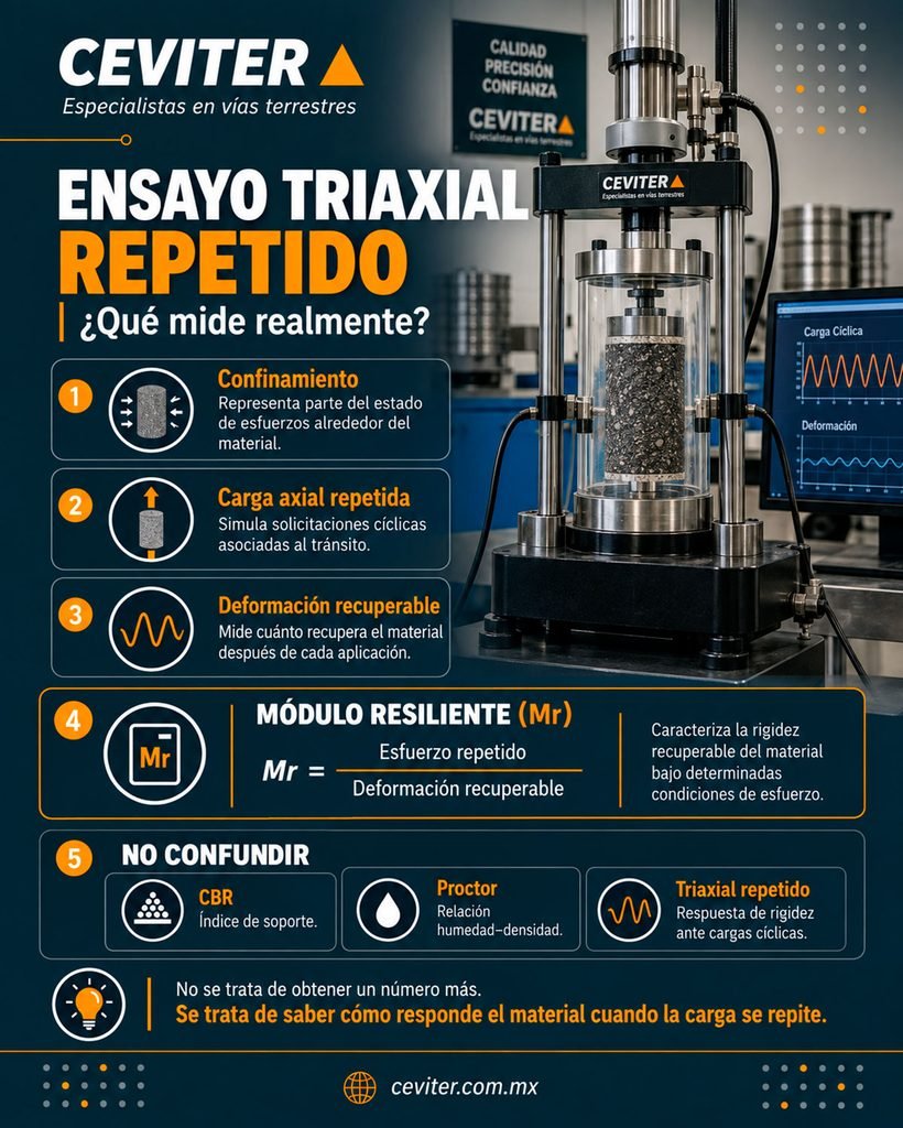 Ensayo triaxial repetido infografia