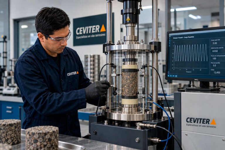 Ensayo triaxial repetido: qué mide y cuándo conviene para diseño y evaluación