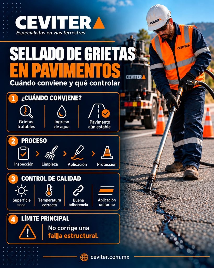 sellado de grietas infografía